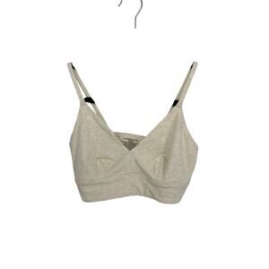Harper Wilde Bralette Womens Size Medium Oatmeal Unlined